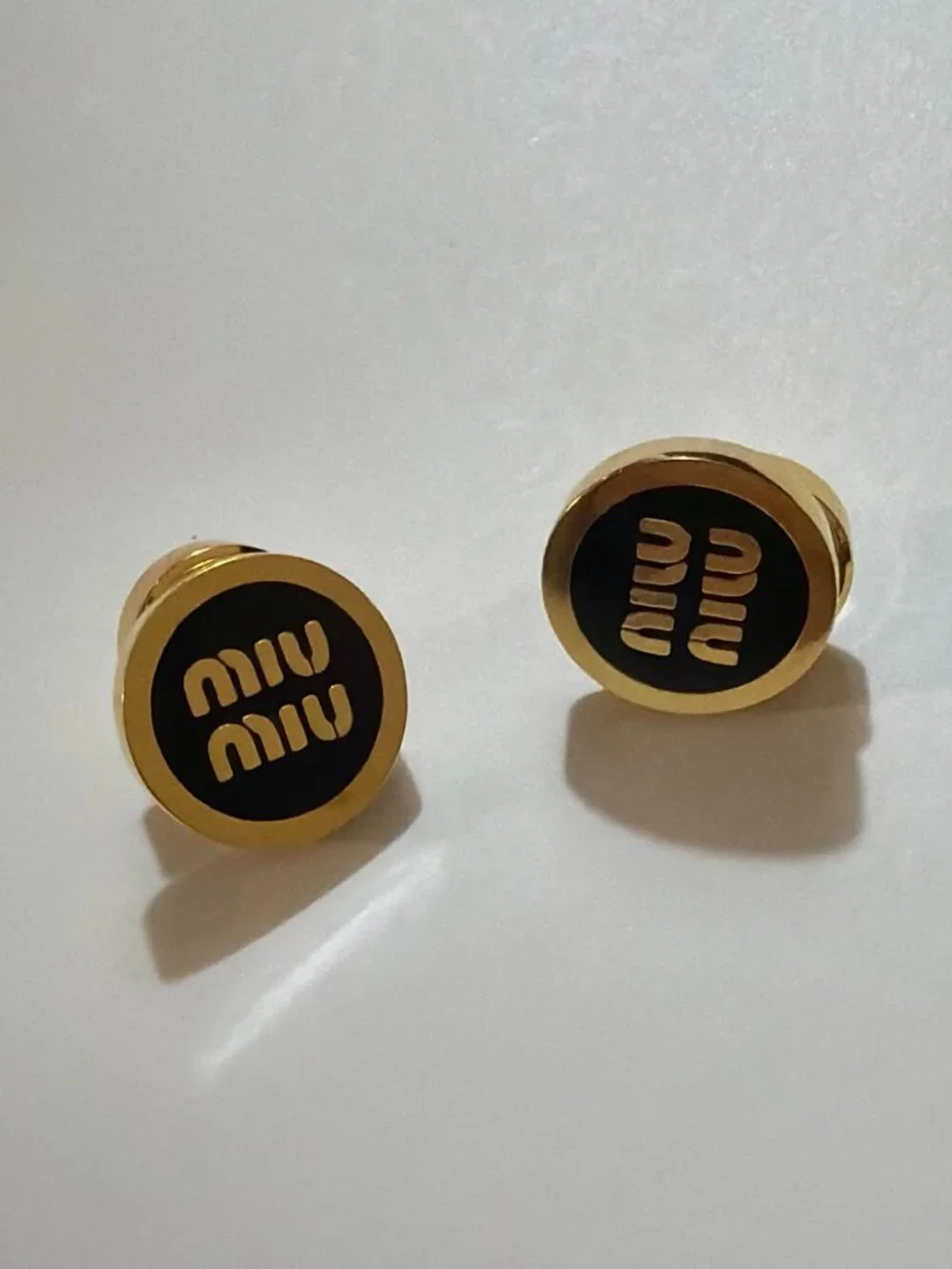 Miu Miu WomenEnameled Metal Earrings